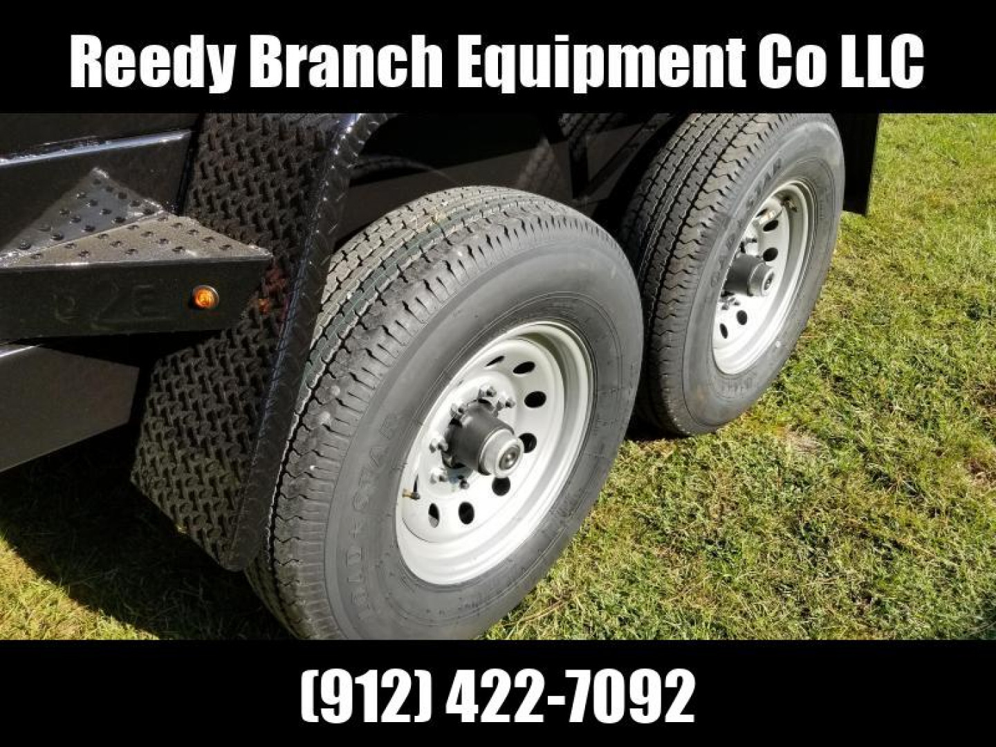 New 7x16 (4' sides) Down to Earth Dump Trailer