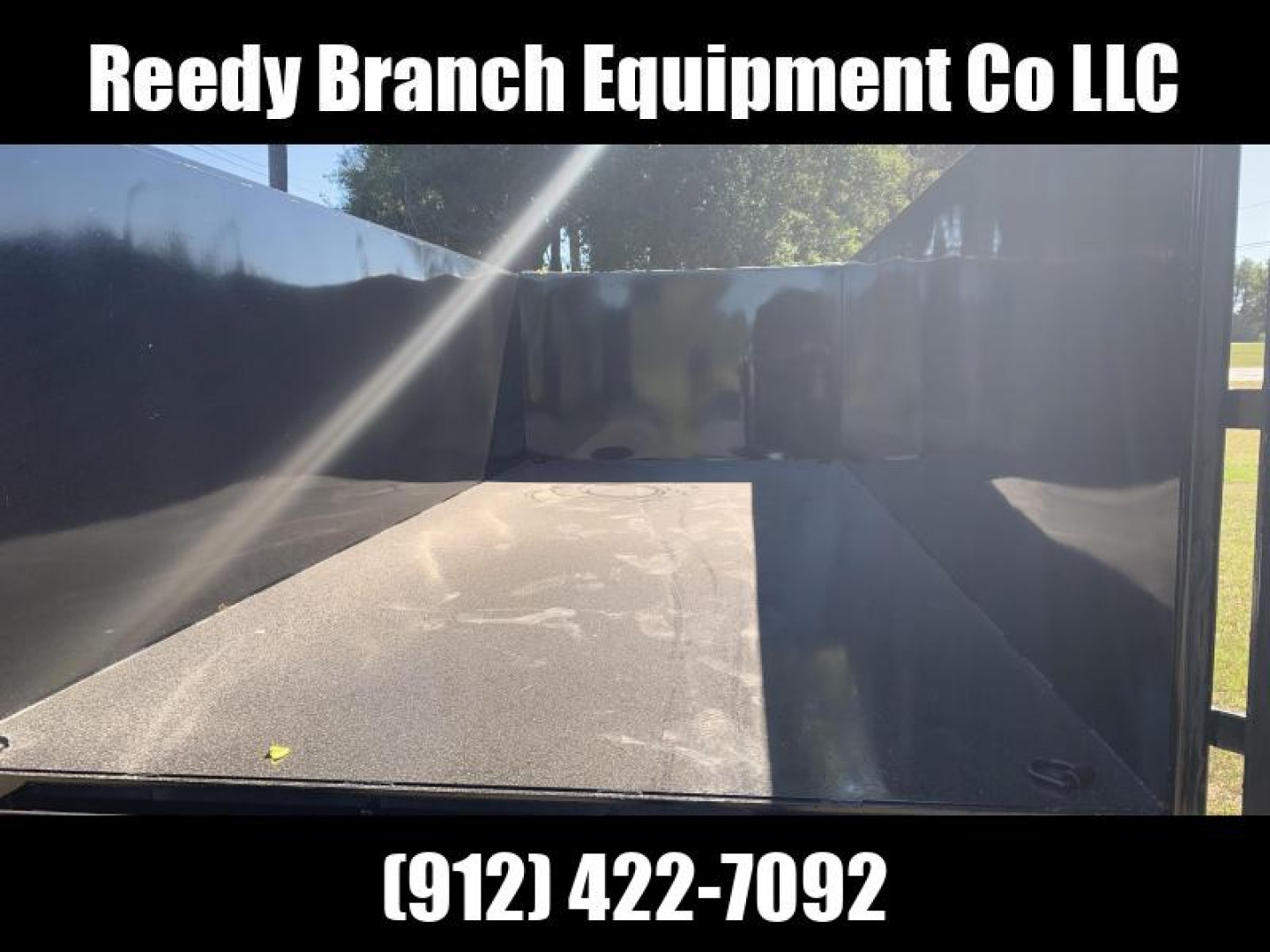 New 7x16 (4' sides) Down to Earth Dump Trailer