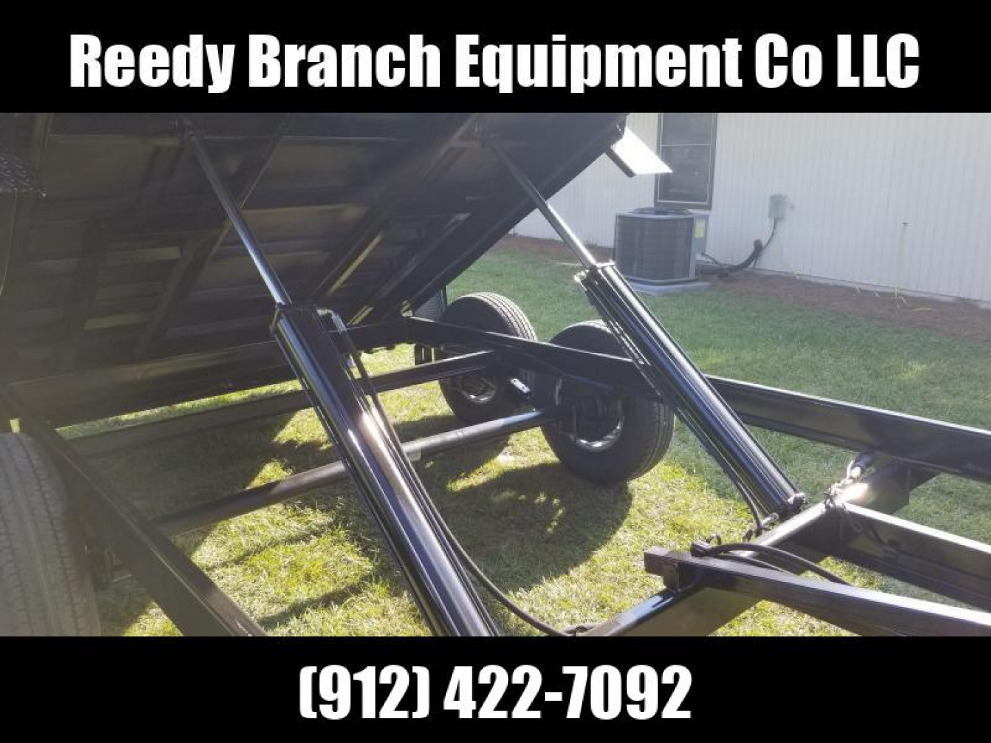 New 7x16 (4' sides) Down to Earth Dump Trailer