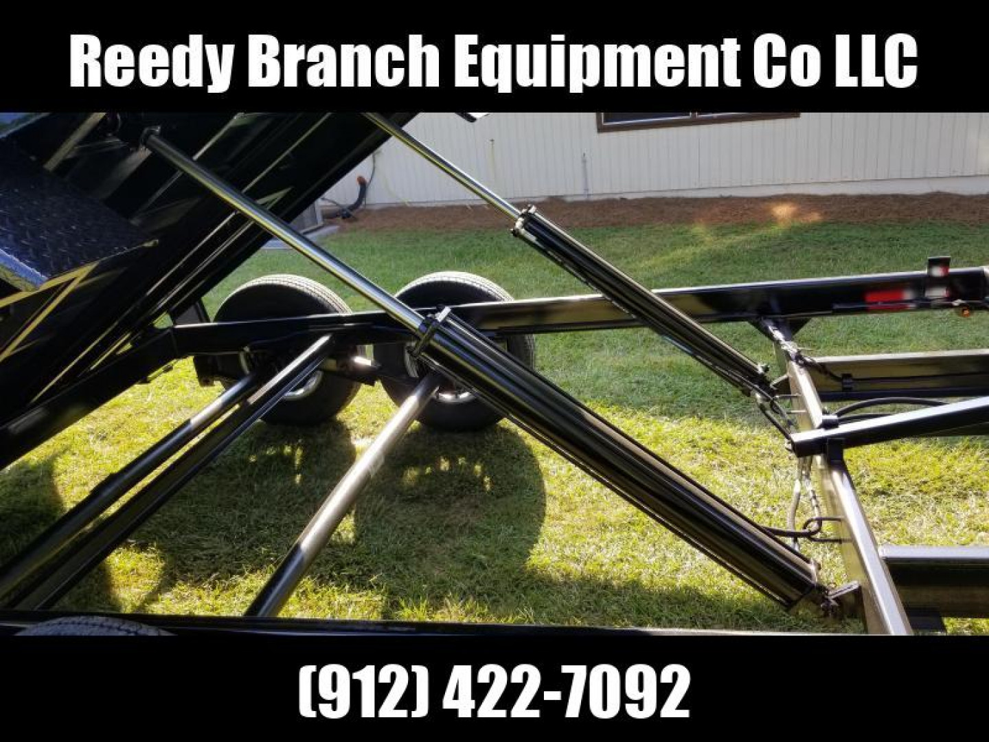 New 7x16 (4' sides) Down to Earth Dump Trailer