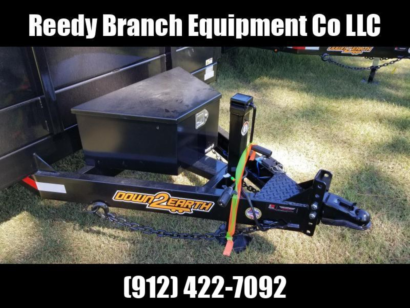 New 7x16 (4' sides) Down to Earth Dump Trailer