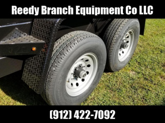 New 7x16 (4' sides) Down to Earth Dump Trailer