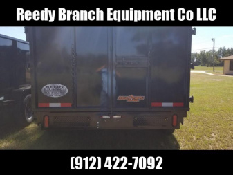 New 7x16 (4' sides) Down to Earth Dump Trailer