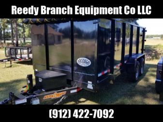 New 7x16 (4' sides) Down to Earth Dump Trailer