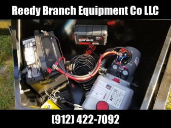 New 7x16 (4' sides) Down to Earth Dump Trailer