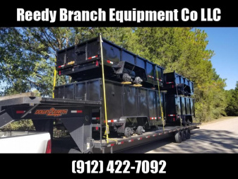New 7x16 (4' sides) Down to Earth Dump Trailer