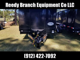 New 7x16 (4' sides) Down to Earth Dump Trailer