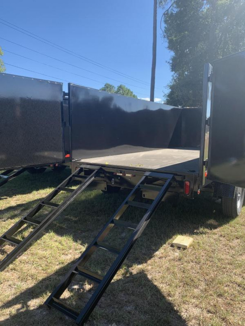 New 7x14 (4' sides) Down to Earth Dump Trailer