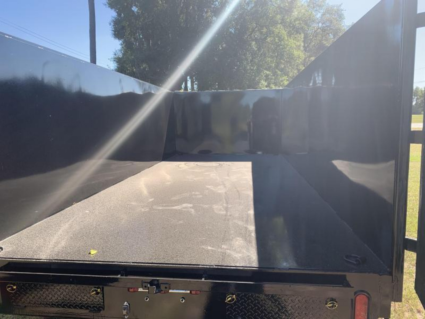 New 7x14 (4' sides) Down to Earth Dump Trailer