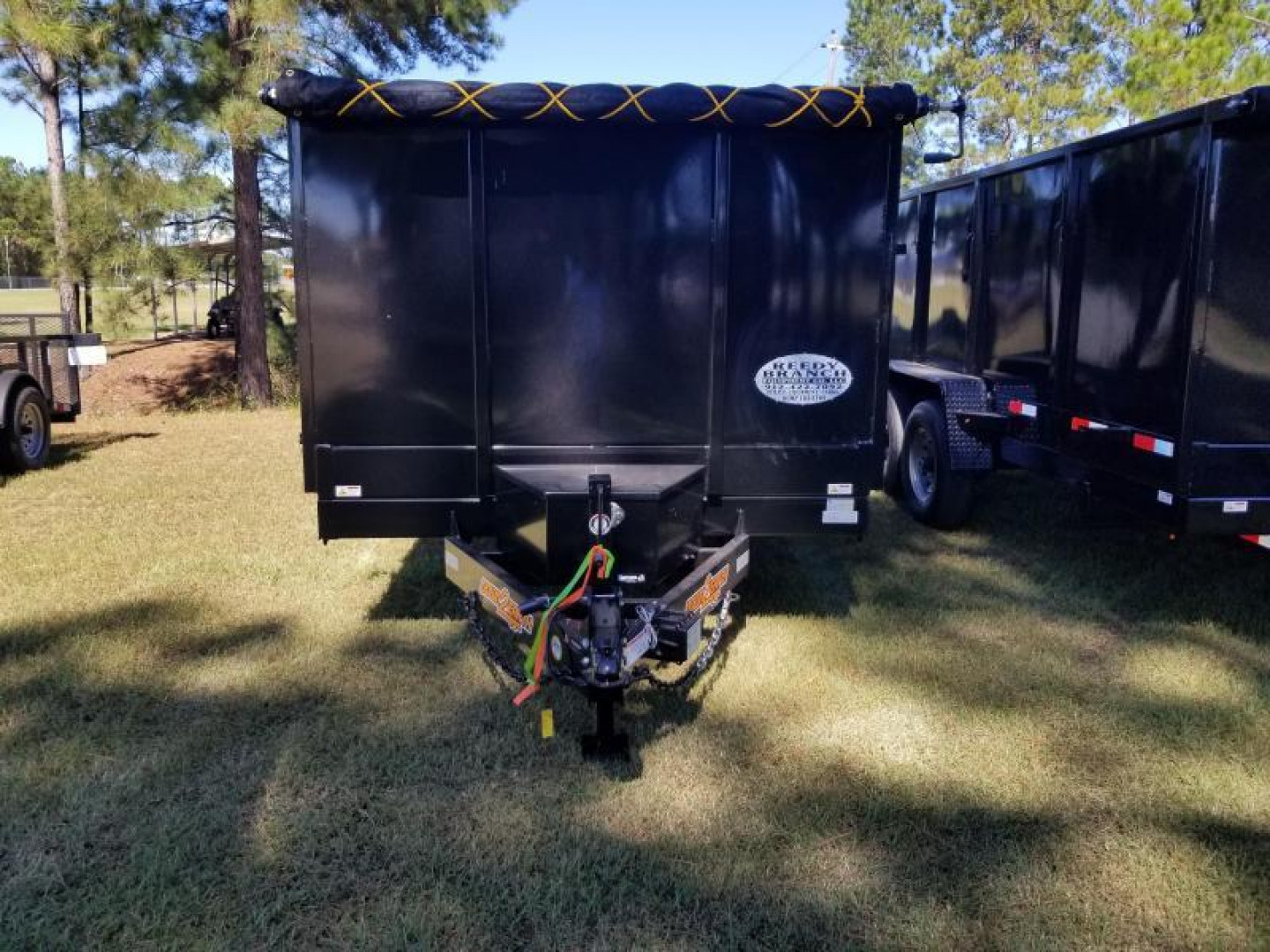 New 7x14 (4' sides) Down to Earth Dump Trailer
