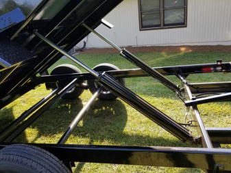 New 7x14 (4' sides) Down to Earth Dump Trailer