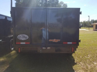 New 7x14 (4' sides) Down to Earth Dump Trailer