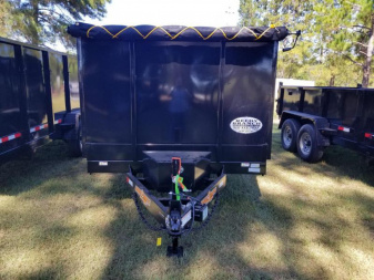 New 7x14 (4' sides) Down to Earth Dump Trailer