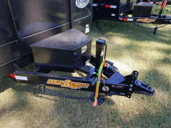 New 7x16 (2' sides) Down to Earth Dump Trailer