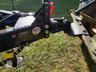 New 7x16 (2' sides) Down to Earth Dump Trailer