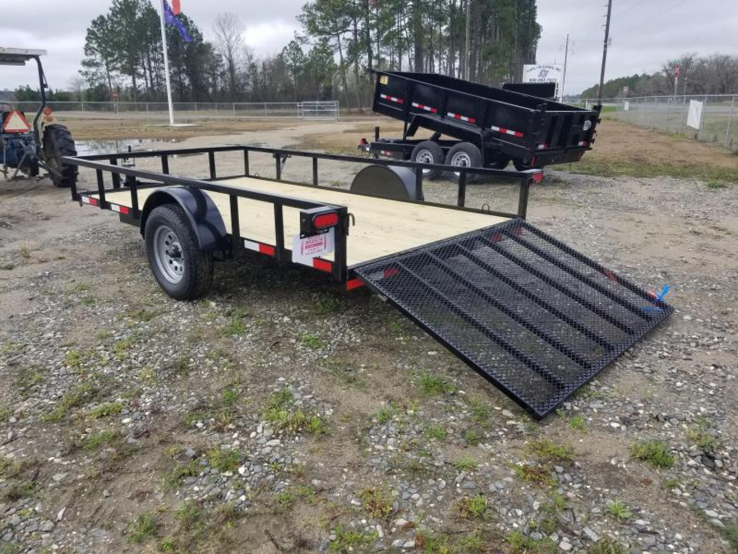 New 2026 Down 2 Earth Trailers 76x12 DTE Utility Trailer