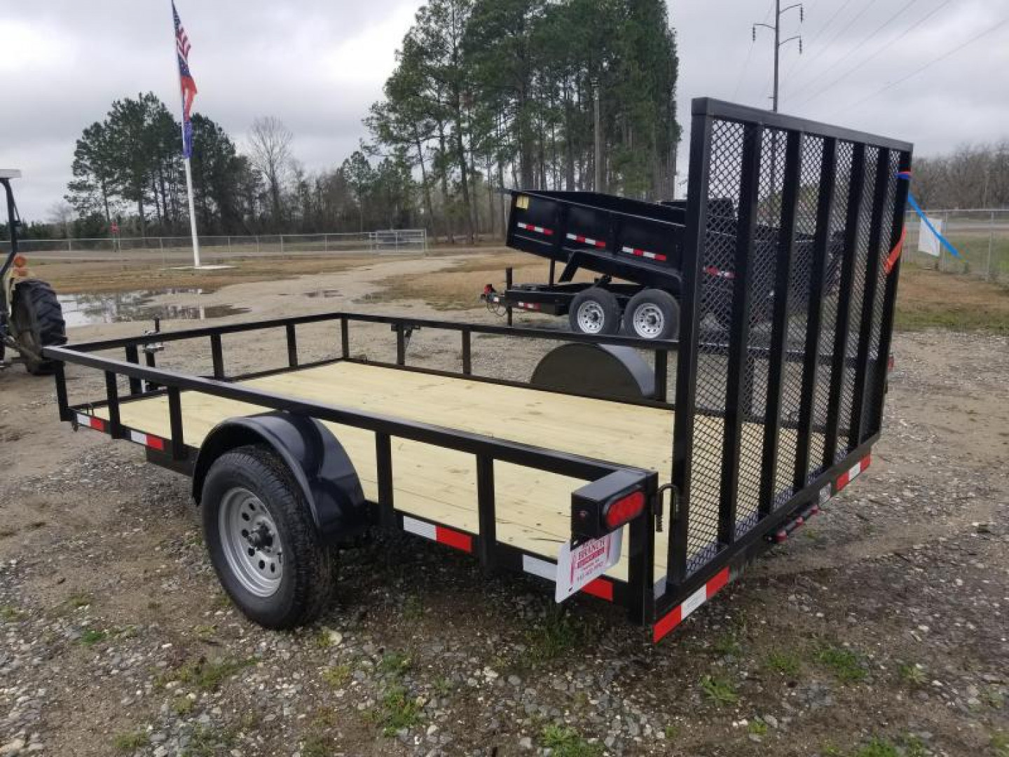 New 2026 Down 2 Earth Trailers 76x12 DTE Utility Trailer