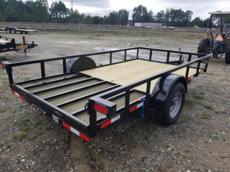 New 2026 Down 2 Earth Trailers 76x12 DTE Utility Trailer