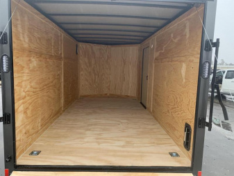 New Rock Solid Cargo 7x14. Ch. Gray Blackout Elite Enclosed Cargo Trailer