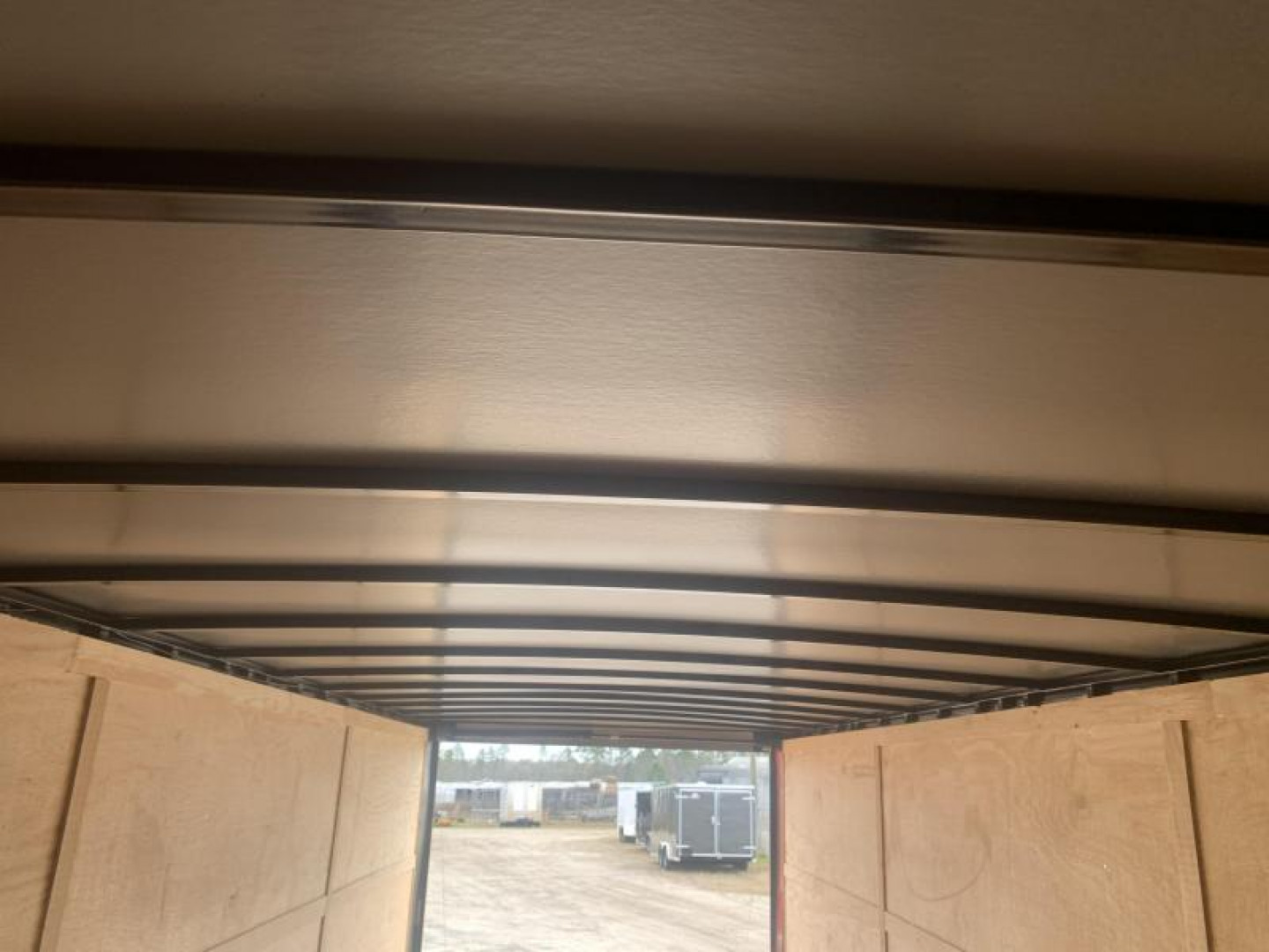 New 8.5x24-5200lb- 7'- Blackout Elite Rock Solid Cargo Trailer