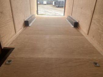 New 8.5x24-5200lb- 7'- Blackout Elite Rock Solid Cargo Trailer