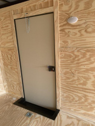 New 8.5x24-5200lb- 7'- Blackout Elite Rock Solid Cargo Trailer