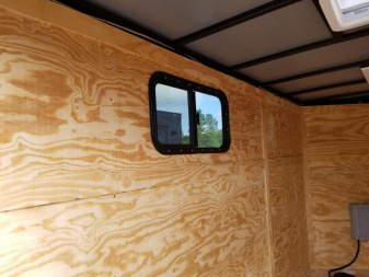 New Rock Solid Cargo Camper Trailer 6x12 Single Axle Enclosed Cargo Trailer