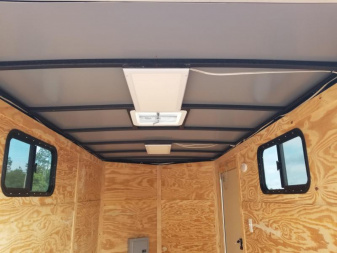 New Rock Solid Cargo Camper Trailer 6x12 Single Axle Enclosed Cargo Trailer
