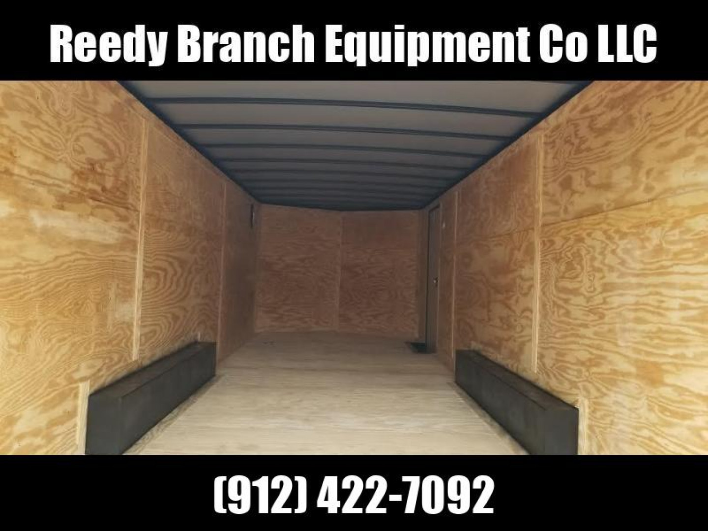 New 8.5x24 Black Polycore Blackout Elite Spread Enclosed Cargo Trailer