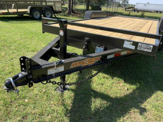 New 82"x20' 14K -Gravity Tilt Down to Earth Tilt Equipment Trailer