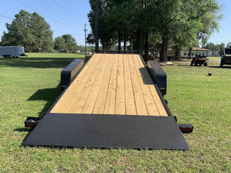 New 82"x20' 14K -Gravity Tilt Down to Earth Tilt Equipment Trailer