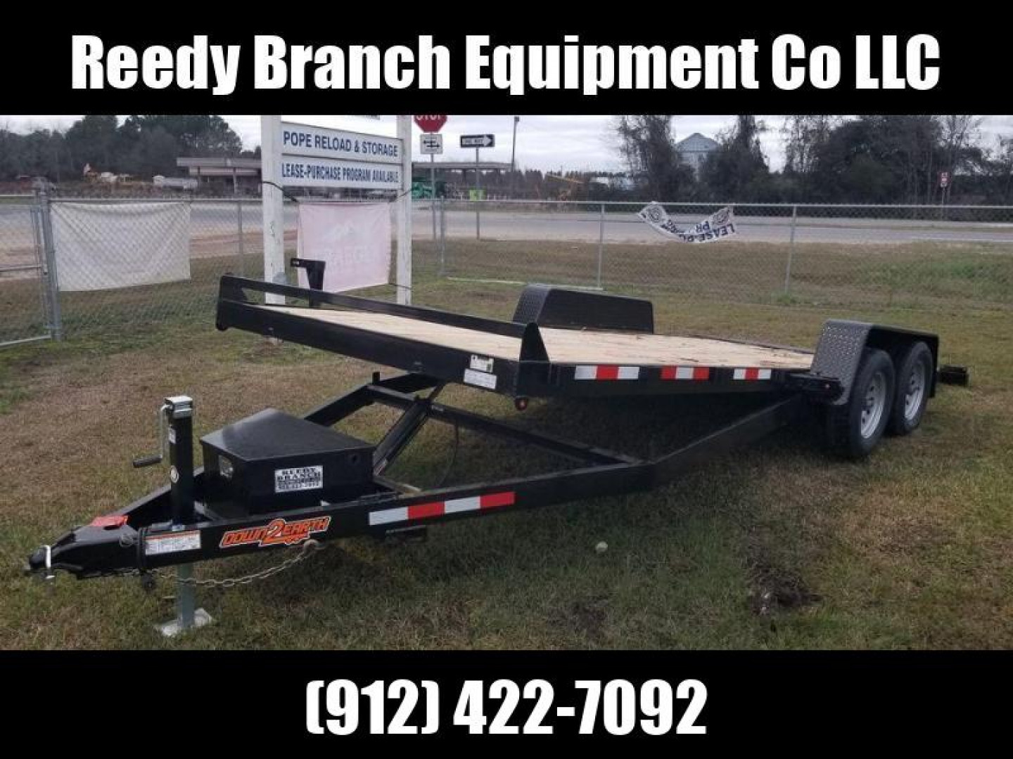 New 2023 Down 2 Earth Trailers 82x20 Power Tilt Car Hauler. Car Hauler