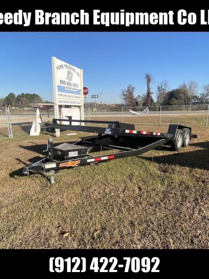 New 2023 Down 2 Earth Trailers 82x20 Power Tilt Car Hauler. Car Hauler