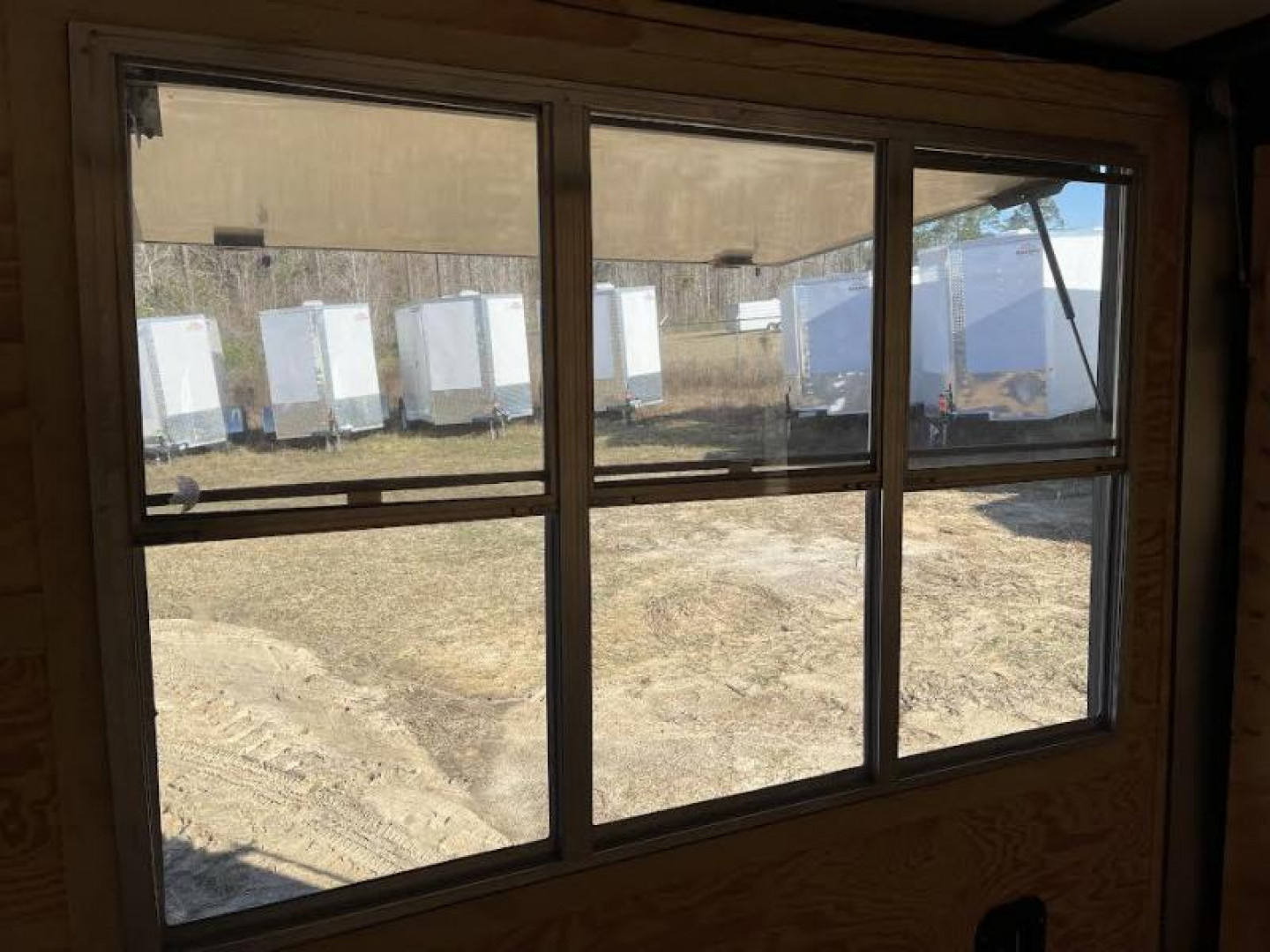 New 6x12 SA Blackout Elite - Concession Trailer Rock Solid Cargo