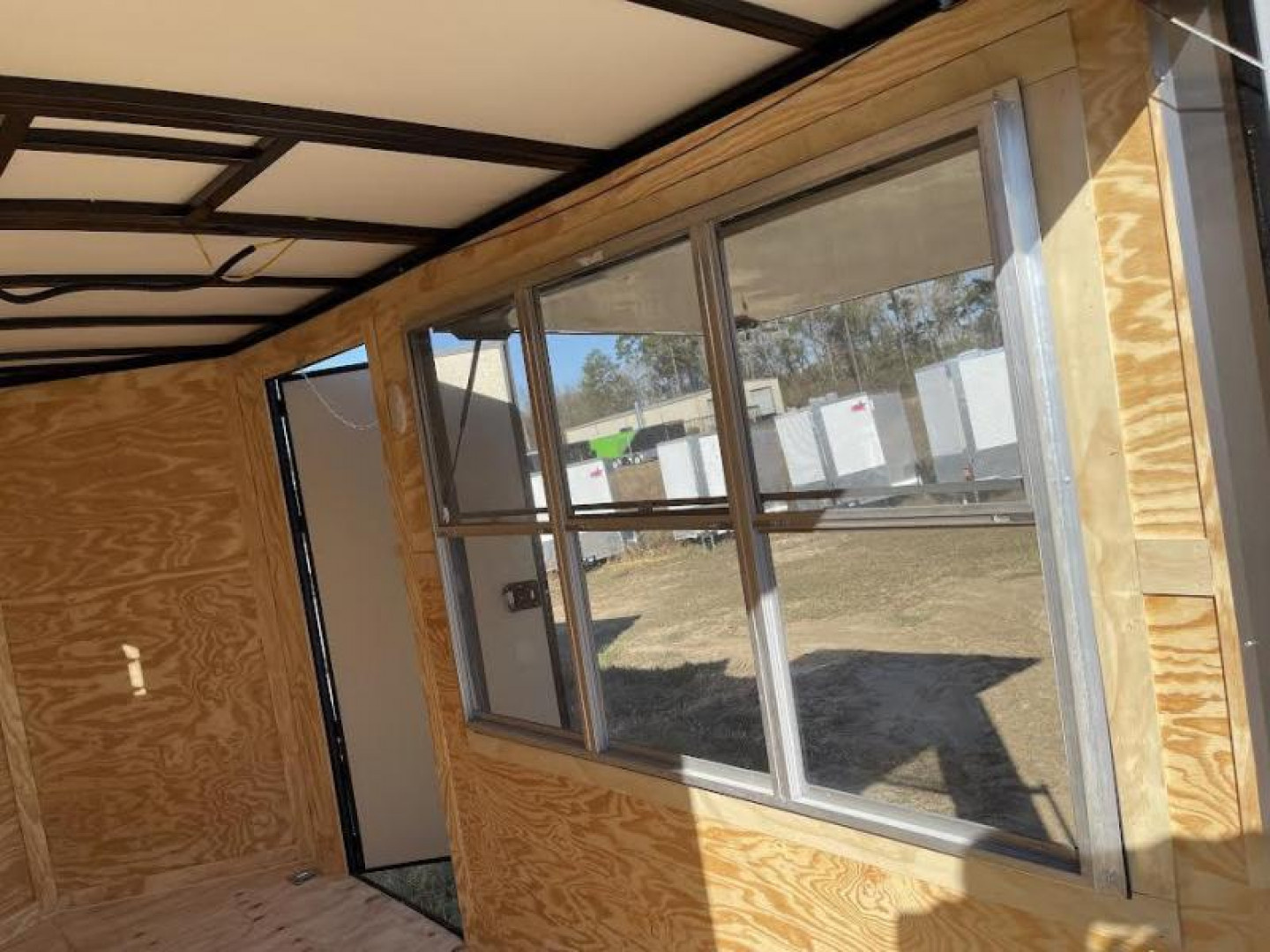 New 6x12 SA Blackout Elite - Concession Trailer Rock Solid Cargo