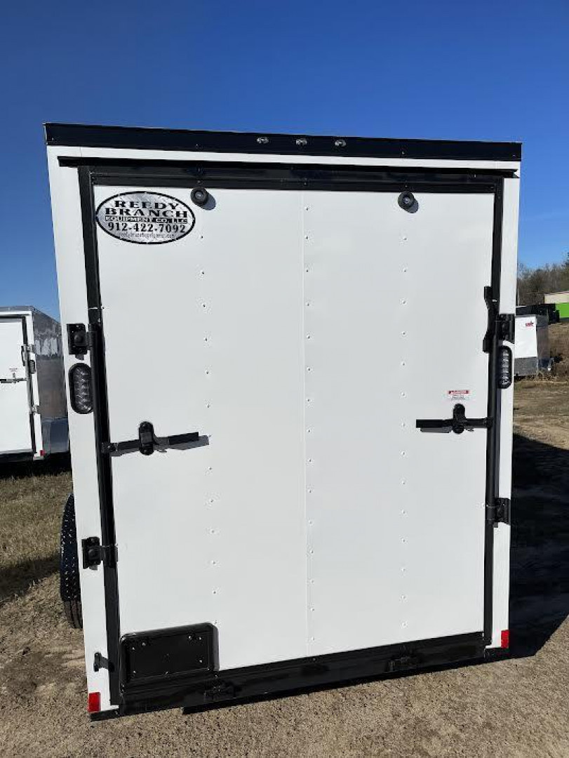 New 6x12 SA Blackout Elite - Concession Trailer Rock Solid Cargo