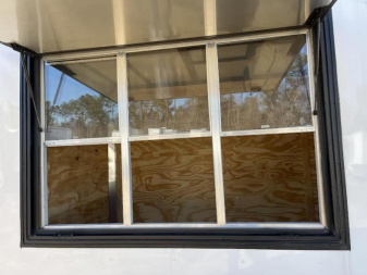 New 6x12 SA Blackout Elite - Concession Trailer Rock Solid Cargo