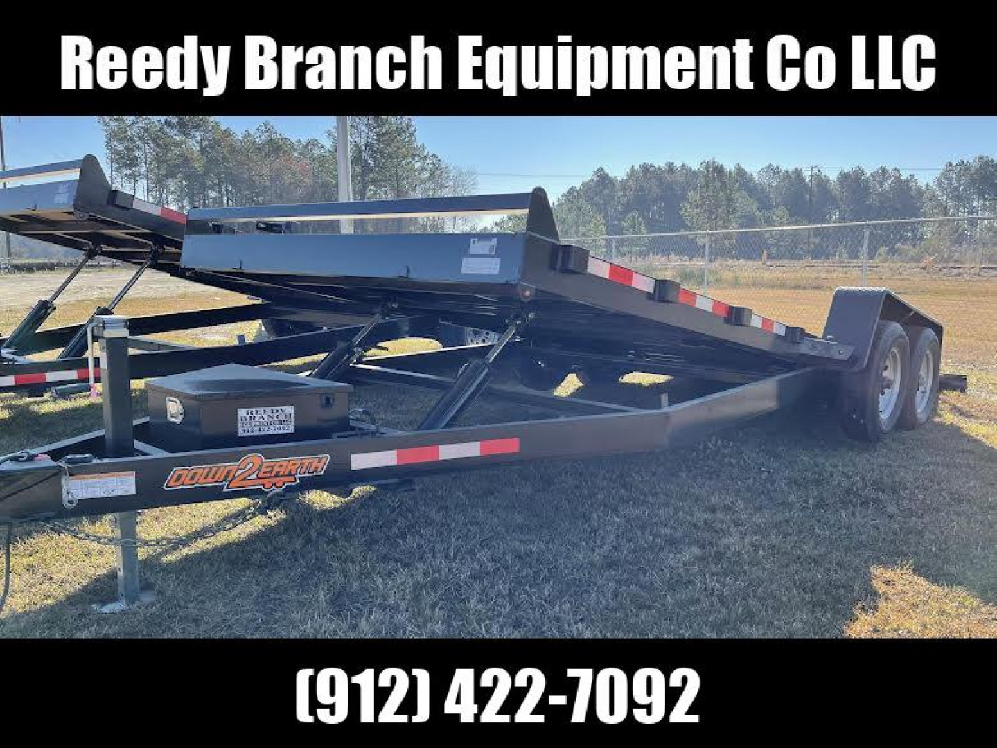 New 2023 Down 2 Earth Trailers 82x20 10K Electric Tilt. Car Hauler