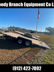New 2023 Down 2 Earth Trailers 82x20 10K Electric Tilt. Car Hauler