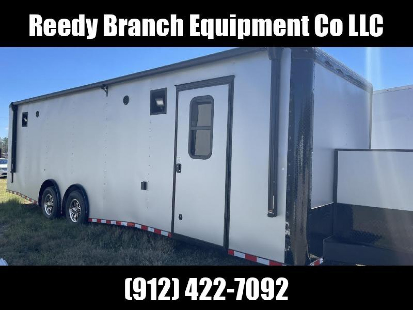 New 8.5x28 Rock Solid Cargo Enclosed Trailer - Race Trailer Race Ready