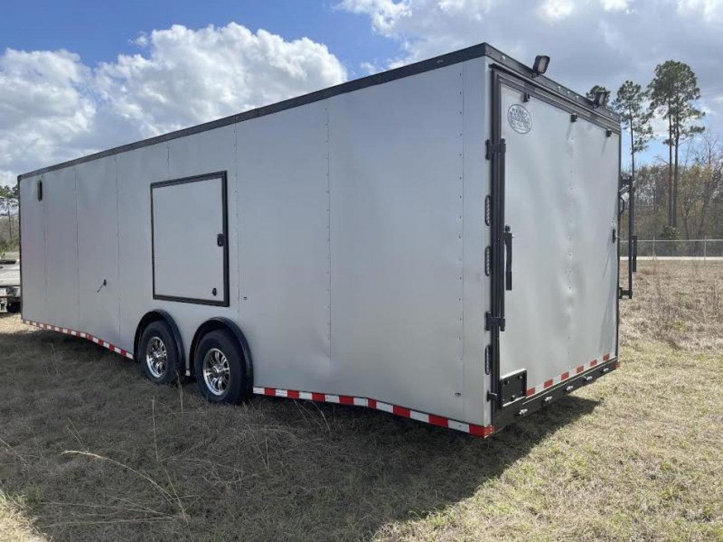 New 8.5x28 Rock Solid Cargo Enclosed Trailer - Race Trailer Race Ready