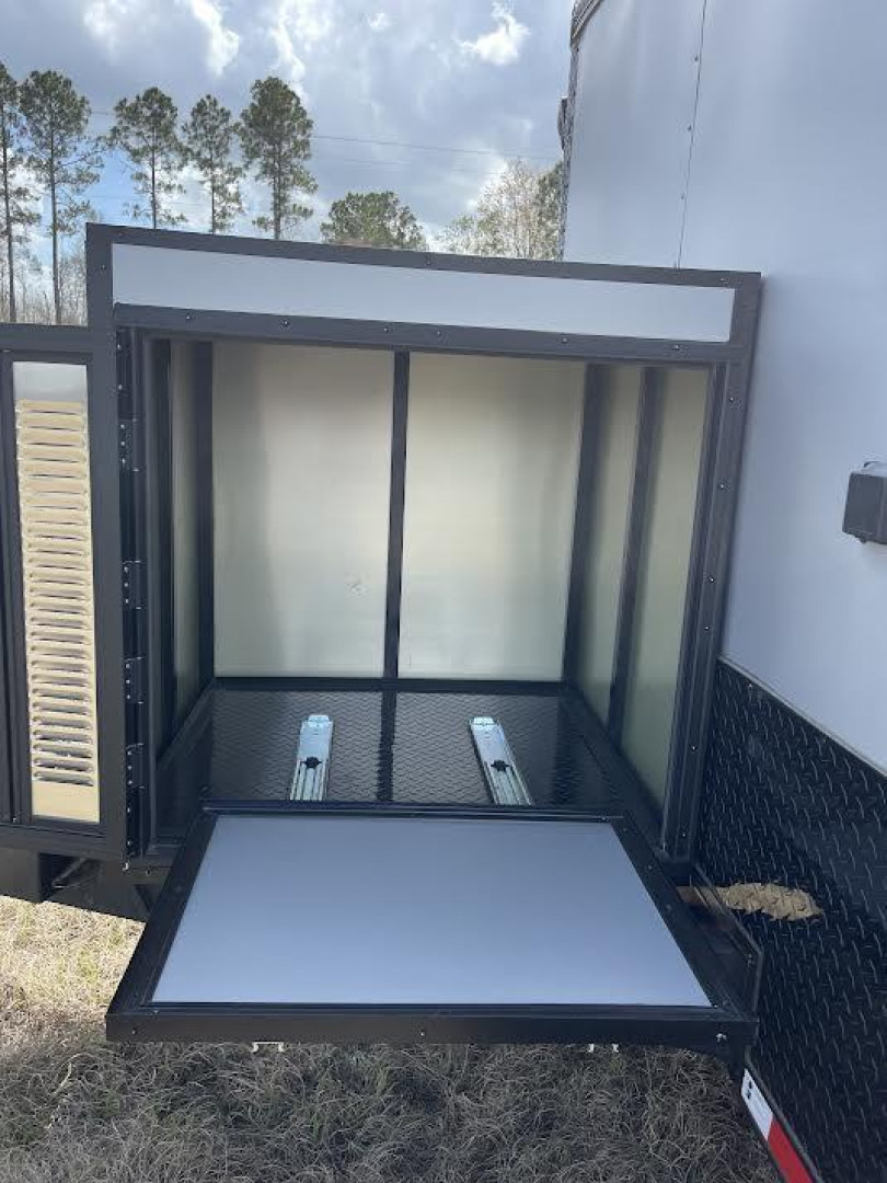 New 8.5x28 Rock Solid Cargo Enclosed Trailer - Race Trailer Race Ready