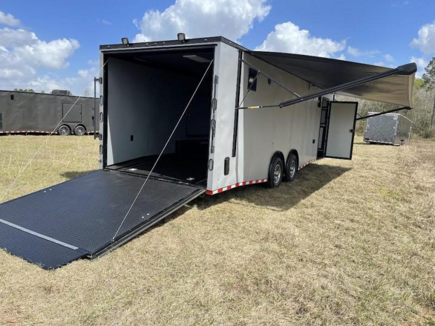 New 8.5x28 Rock Solid Cargo Enclosed Trailer - Race Trailer Race Ready