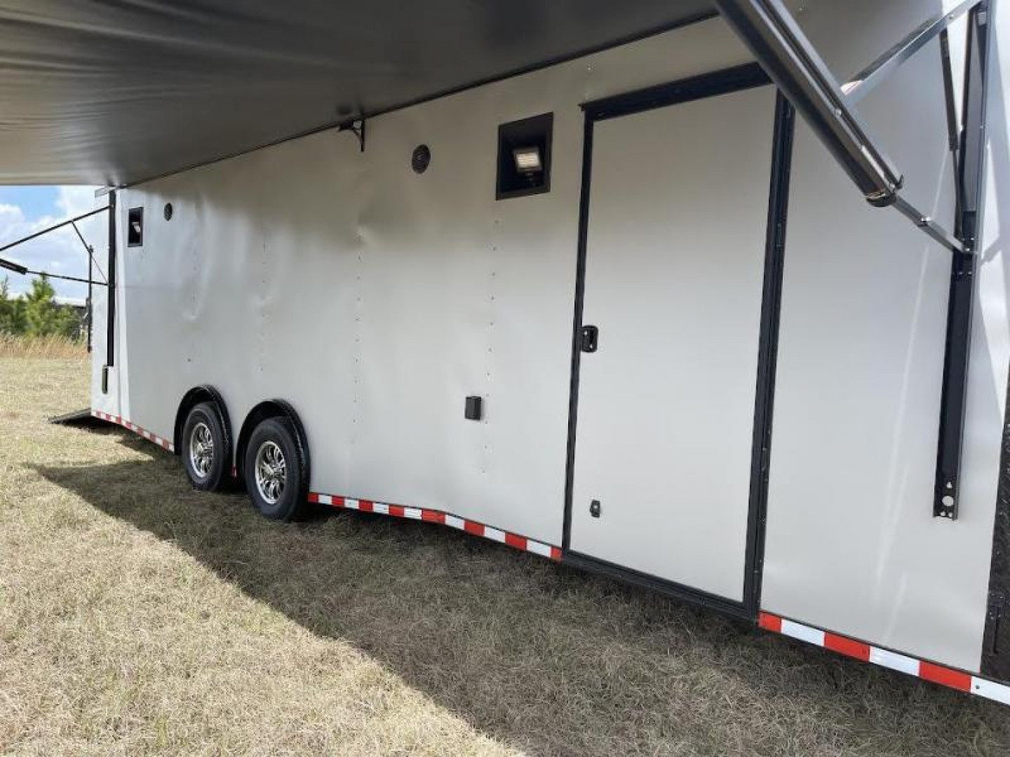 New 8.5x28 Rock Solid Cargo Enclosed Trailer - Race Trailer Race Ready