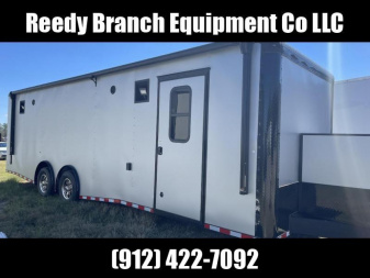 New 8.5x28 Rock Solid Cargo Enclosed Trailer - Race Trailer Race Ready