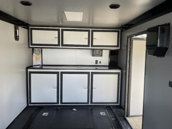 New 8.5x28 Rock Solid Cargo Enclosed Trailer - Race Trailer Race Ready