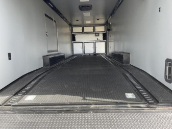 New 8.5x28 Rock Solid Cargo Enclosed Trailer - Race Trailer Race Ready