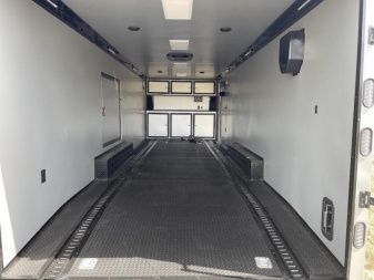 New 8.5x28 Rock Solid Cargo Enclosed Trailer - Race Trailer Race Ready