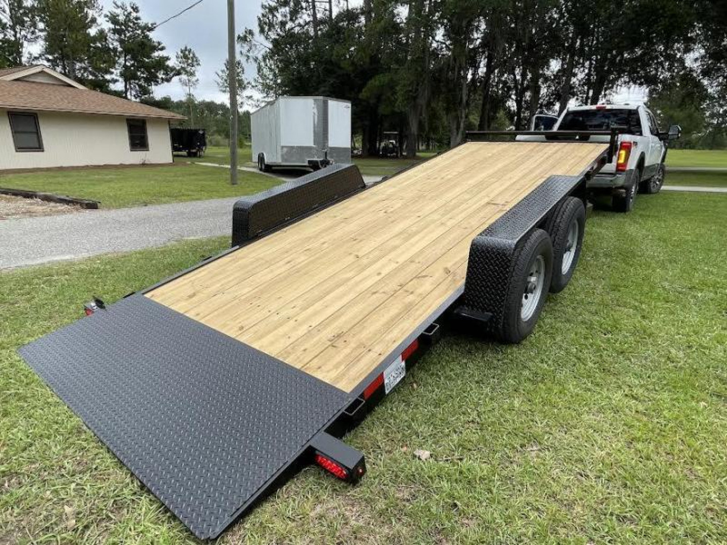 New 82x20 14K Electric Tilt Equipment Trailer