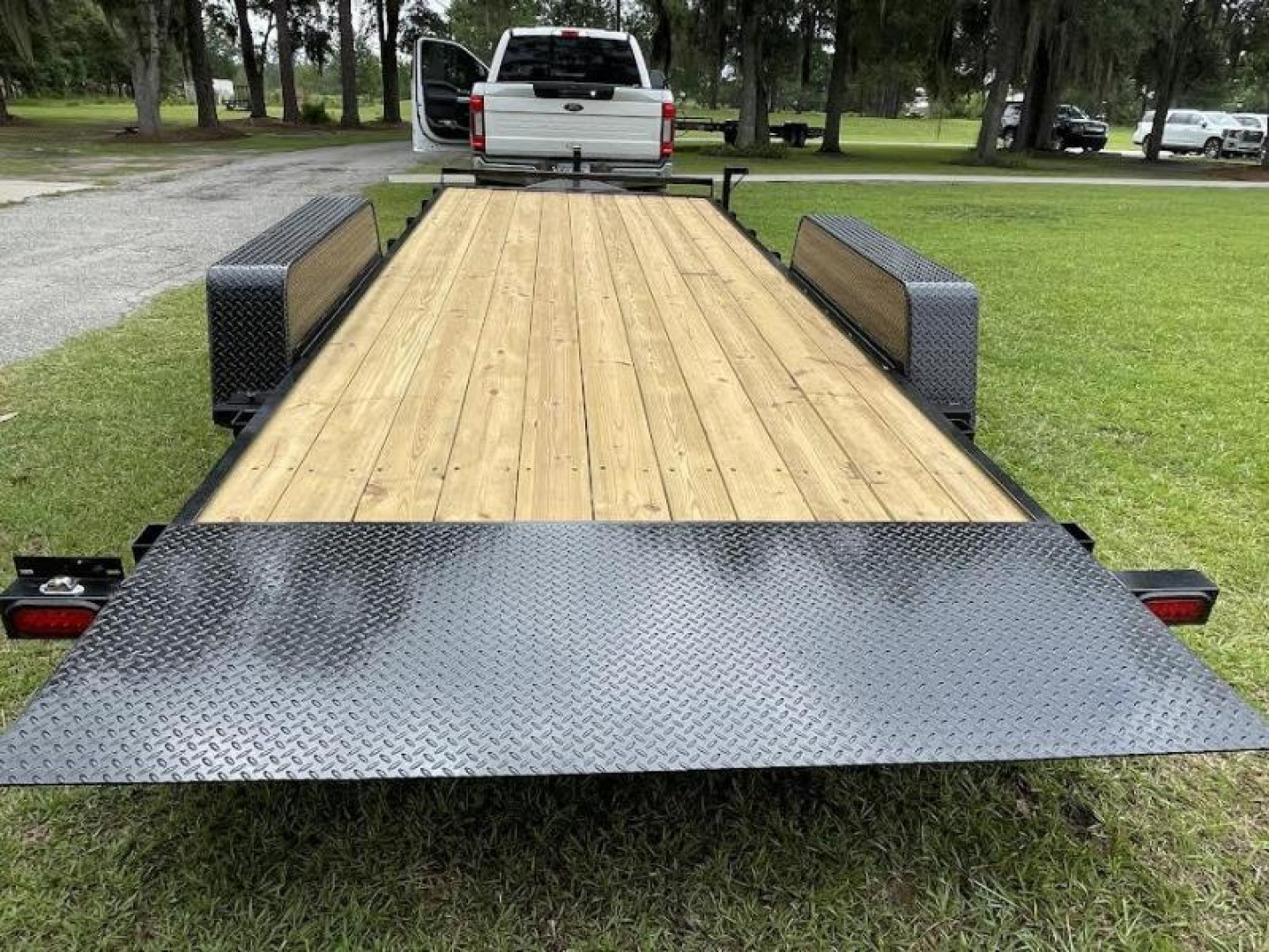 New 82x20 14K Electric Tilt Equipment Trailer